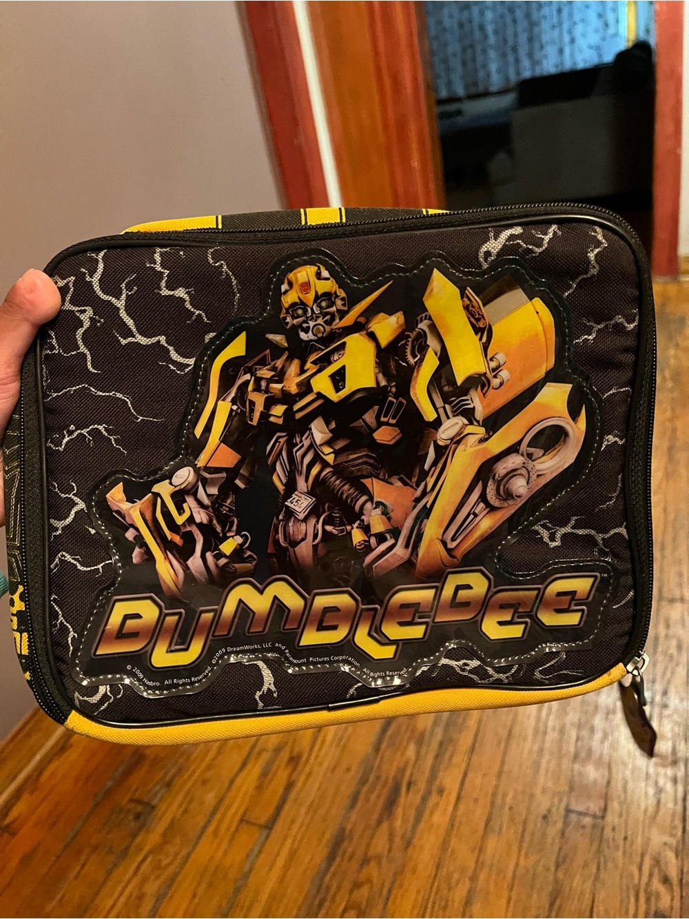 Bumblebee Kids Lunch Bag – Yellow & Black Character Design vintage y2k